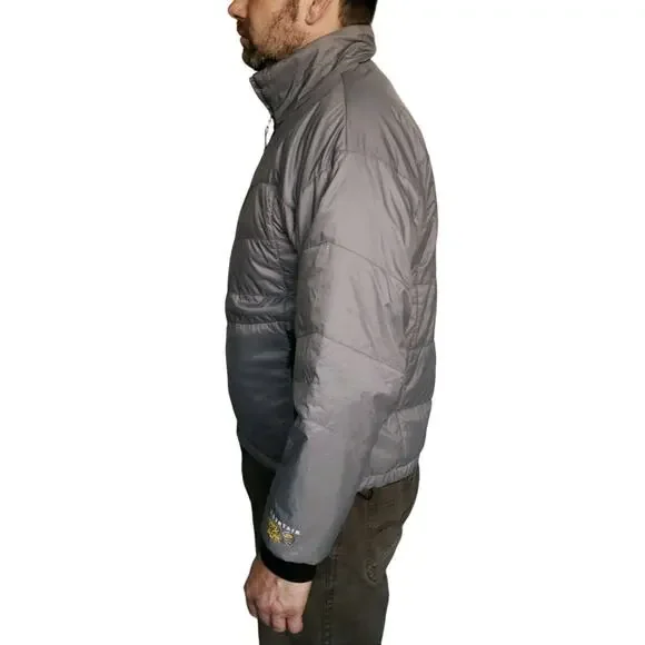 MOUNTAIN HARDWEAR mens lightweight puffer activewear jacket in gray Size Large - Picture 2 of 8